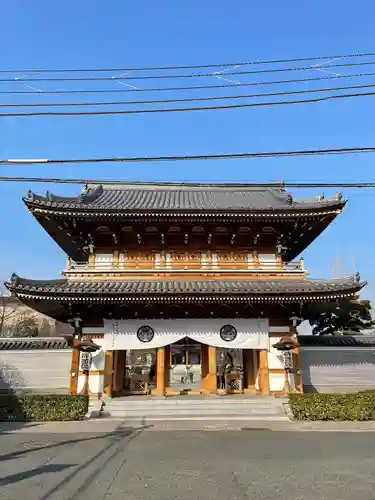 伝通院の山門・神門