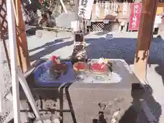 川越熊野神社の手水