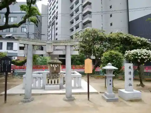 天津神社の鳥居