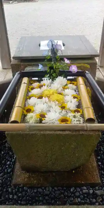 大鳥神社の手水舎