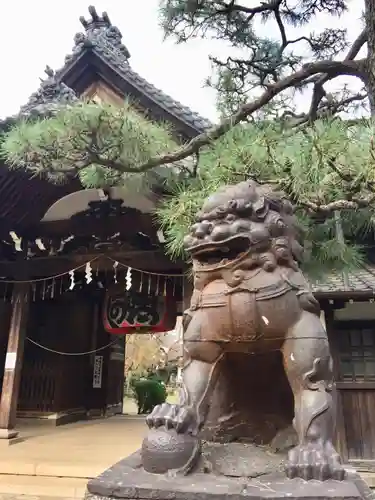 観音寺（世田谷山観音寺）の狛犬