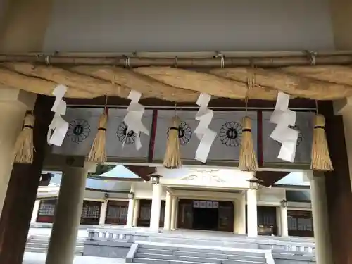 愛知縣護國神社の本殿・本堂