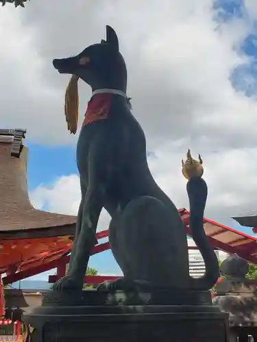 伏見稲荷大社の狛犬