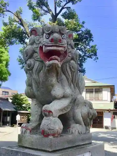 相模原氷川神社の狛犬