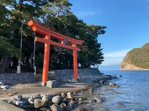 諸口神社の鳥居