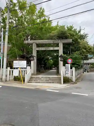 意富比神社の鳥居