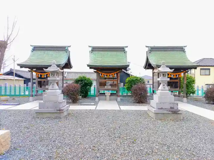 寺津八幡社(寺津町)の末社・摂社