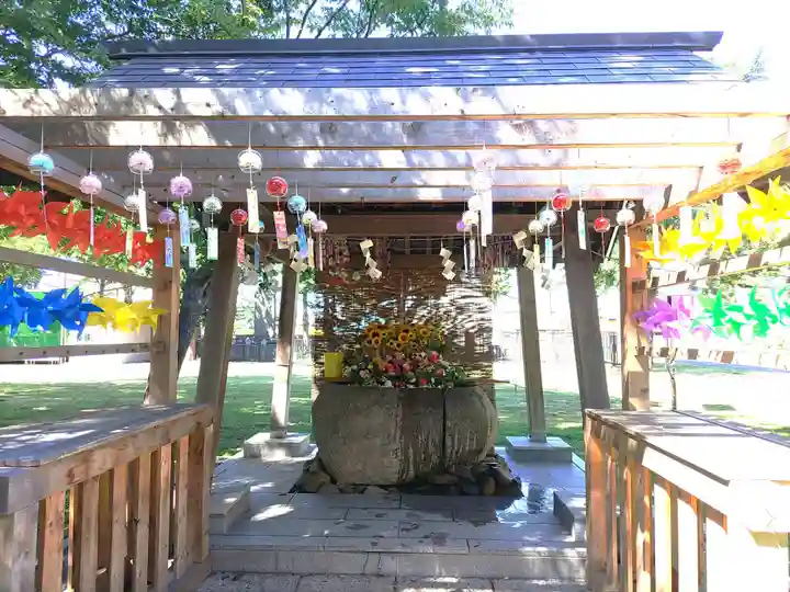 当別神社の手水舎