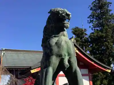 武蔵御嶽神社の狛犬