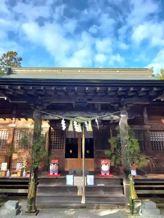 滑川神社 - 仕事と子どもの守り神(福島県)