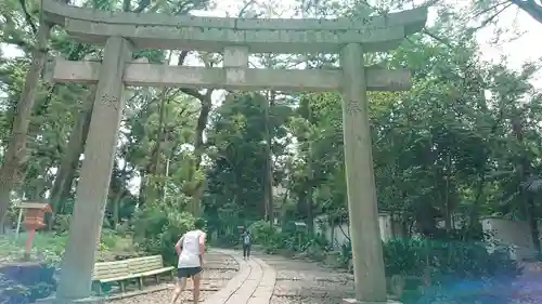 代々木八幡宮の鳥居