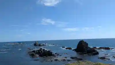 襟裳神社の周辺