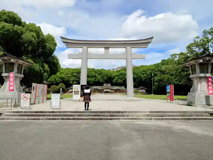 福岡縣護國神社の鳥居