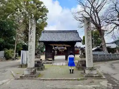 高良神社の山門・神門