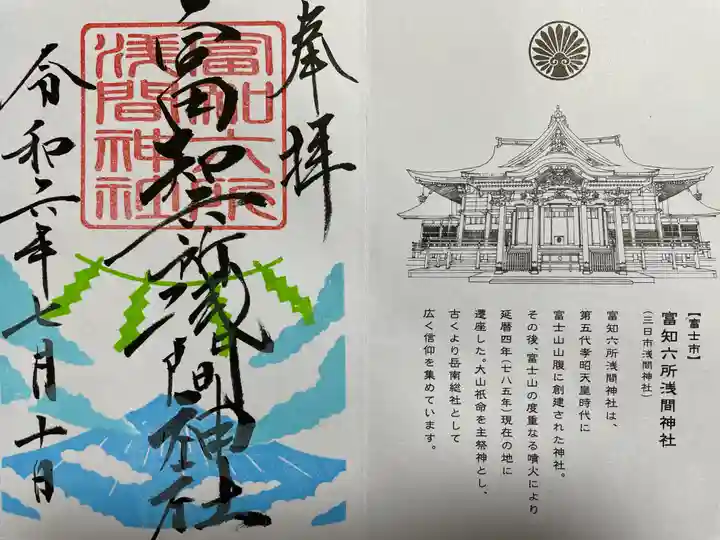 富知六所浅間神社(静岡県)