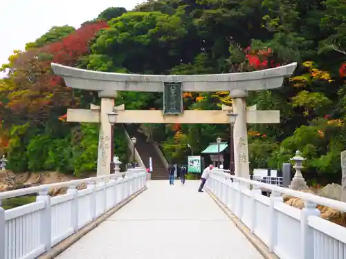 八百富神社の鳥居