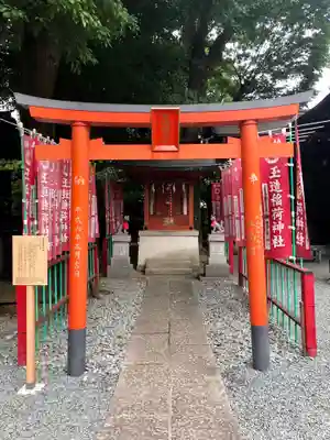 金王八幡宮の鳥居