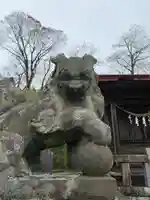 たばこ神社の狛犬