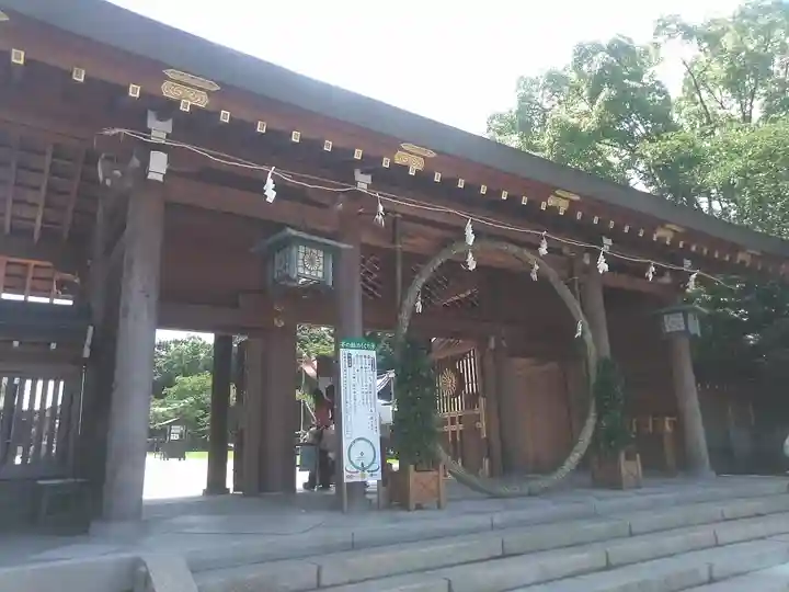 大分縣護國神社の山門・神門