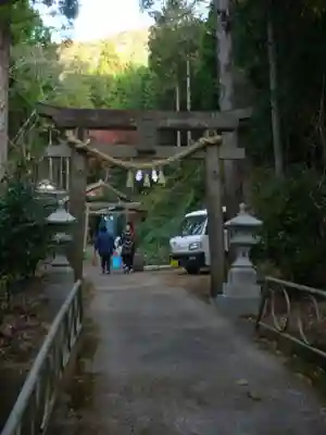 与太夫神社の鳥居