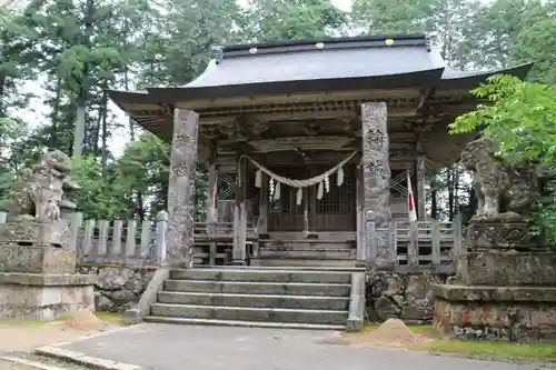 粟鹿神社の本殿・本堂