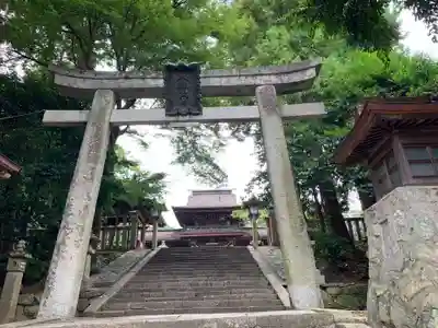 今八幡宮の鳥居