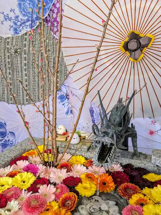 札幌諏訪神社の手水舎