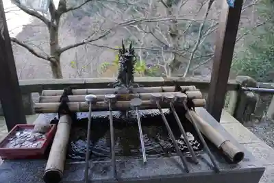 大山寺の手水舎