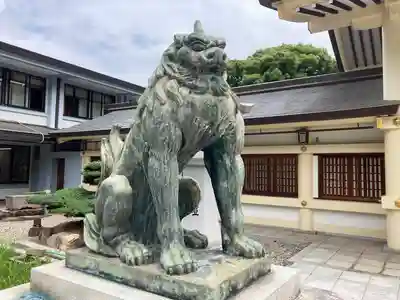 愛知縣護國神社の狛犬
