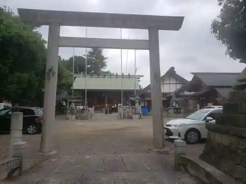 御井神社の鳥居