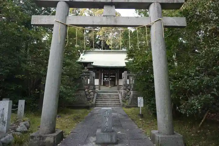 忍 諏訪神社・東照宮 の鳥居