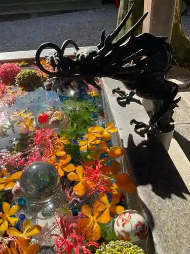 蛇窪神社の手水舎