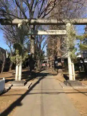 中町天祖神社の鳥居