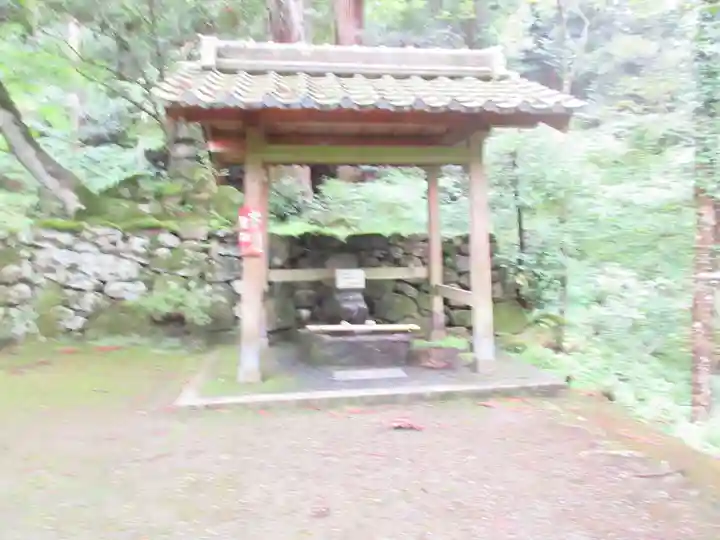 百済寺の手水舎