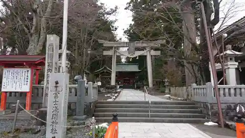 富士山東口本宮 冨士浅間神社の鳥居
