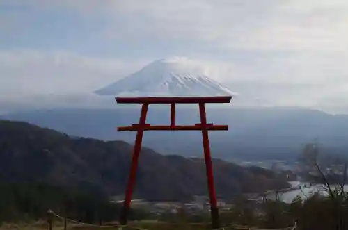 河口浅間神社の鳥居