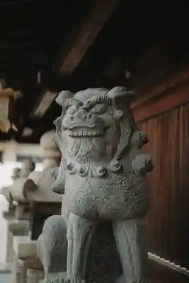 櫛田神社の狛犬