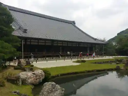 天龍寺の庭園