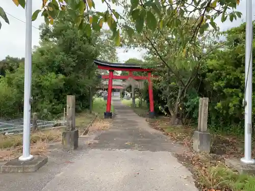 白幡神社の鳥居