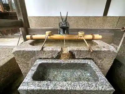 御霊神社の手水舎