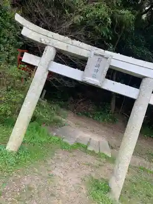 杵崎神社の鳥居
