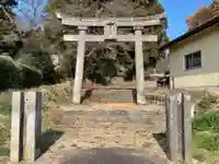 藤沼神社の鳥居