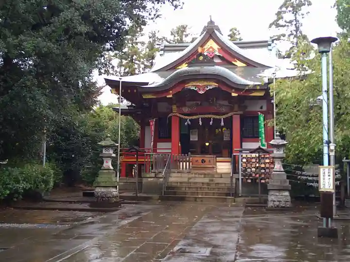 山王稲穂神社の本殿・本堂