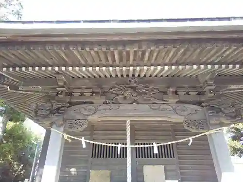 柄沢神社の本殿・本堂