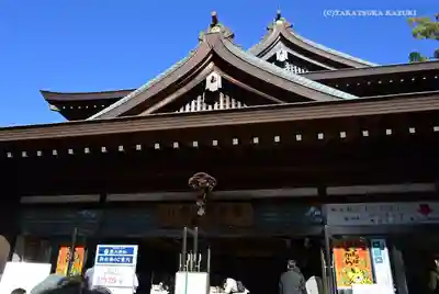 寒川神社の本殿・本堂