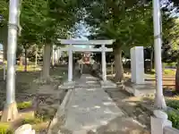 上川原日枝神社の鳥居