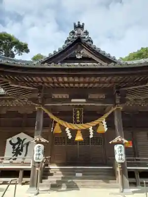 老津神社の本殿・本堂