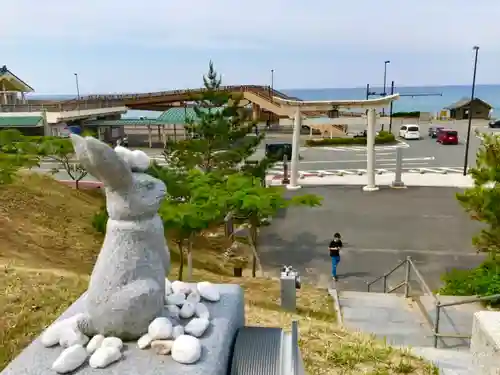 白兎神社の狛犬