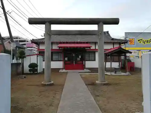 神明神社の鳥居