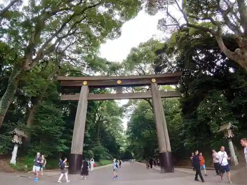 明治神宮の鳥居